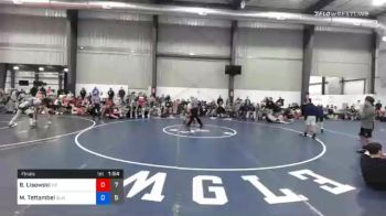 40 kg Final - Brayden Lisowski, M2 Black vs Nathan Braun, Blairstown Wrestling Club