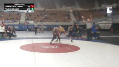 134-D2 Quarterfinal - Patrick Makyambee, Glendale High School vs Ja`Ron Schultz, Mountain Pointe High School