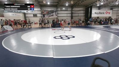 74 kg Champ. Rd Of 128 - Paul Ognissanti, Pennsylvania RTC vs Kaiden Knaack, Burg Training Center