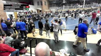 126 lbs 5th Place Match - Crew Lambro, Tahoma vs Carsun Hinkelmann, Kellogg