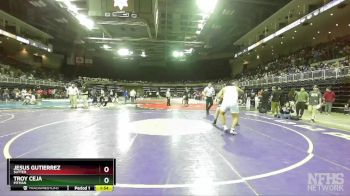 285 lbs Champ. Round 2 - Jesus Gutierrez, Sutter vs Troy Ceja, Pitman