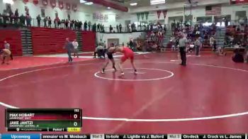 152 lbs Cons. Round 1 - Jake Jantzi, Davenport Central-JV vs Max Hobart, Davenport West