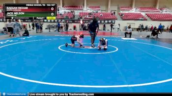 102-107 lbs Round 3 - Jack Nelson, Cannon WC vs Raegan Richar, North Carolina