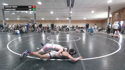 130 lbs Rr Rnd 3 - Kahlief Smith, Rome vs Austin Post, Corfu