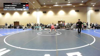 140 lbs 1st Place Match - Olympic Serrao, Pennsylvania vs Ryder Zychek, Connecticut