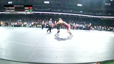 D4-138 lbs Semifinal - Colt Perry, Hudson vs A.J. Fielder, Hanover-Horton