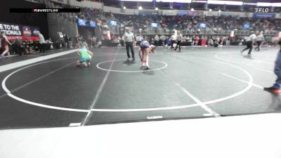 131.2-143.7 lbs Round Of 32 - Meadow Mahlmeister, Darkhorse WC vs Bella Fulks, Pinto Youth Wrestling Club