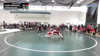 120 lbs Quarterfinal - Dominic Smeraglino, Masuk vs Patrick Sullivan, Berlin