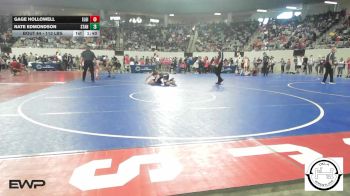 113 lbs Quarterfinal - Gage Hollowell, Elgin vs Nate Edmondson, Standfast