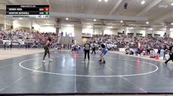 AA 215 lbs Quarterfinal - Zerek Keel, Warren Co. High School vs Ashton Boswell, Cordova High School