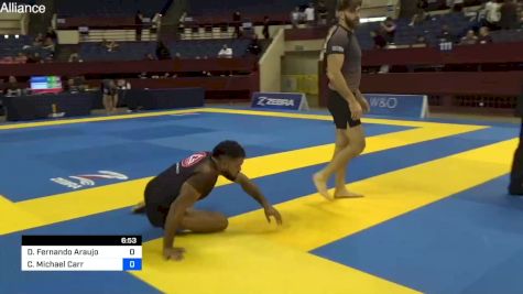 Deyvson Fernando Araujo vs Colin Michael Carr 2024 Pan IBJJF Jiu-Jitsu No-Gi Championship