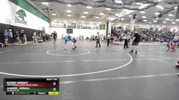 144 lbs Cons. Round 6 - Kohen Wright, Independence High School Wrest vs Gabriel Arnall, Eierman Elite