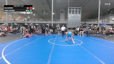 88 lbs Round 2 (6 Team) - Enzo Vetere, Mat Assassins White vs Eli Batres, Empire WC