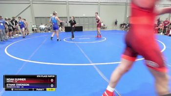 190 lbs Placement Matches (8 Team) - Noah Sumner, Indiana vs Ethan Swenson, Minnesota Red