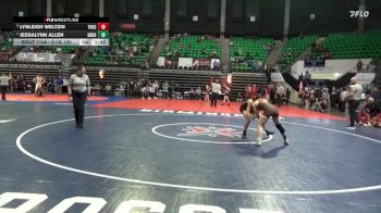 6-7A 120 1st Place Match - Jessalynn Allen, Grissom HS vs Lynleigh Weltzin, Thompson HS