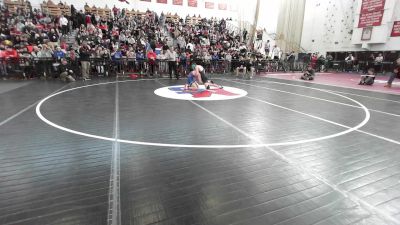 126 lbs Quarterfinal - Kevin Spoon, Salem vs Beckett Leclair, West Springfield