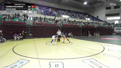 145 lbs Consolation - Jazmine Williamson, Ridge View vs Givyn Dyer, Airport