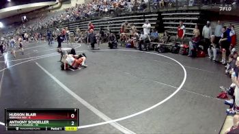 105 lbs Round 4 (6 Team) - Anthony Schoeller, Minnesota Maroon vs Hudson Blair, Nebraska Red