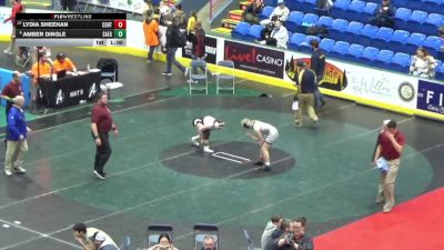 137 lbs 5th Place - Lydia Sheehan, Central Cambria vs Amber Dingle, Saegertown