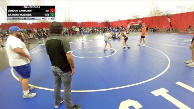 138 lbs Round 2 (8 Team) - Landon Baumann, Roncalli B vs Gaaniko Mazinda, Franklin Central Flashes B