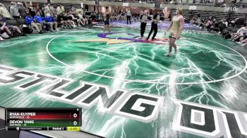 189 lbs Semis & 1st Wrestleback (8 Team) - Ryan Kuyper, Northfield vs Devon Yang, Hastings