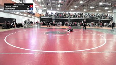 110 lbs Quarterfinal - Alissa Chanda, Greater Heights vs Keila Cisper, KCTC