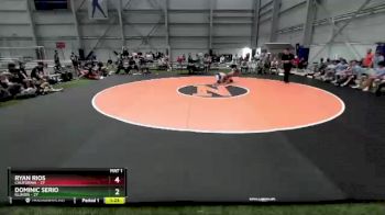 145 lbs Round 1 (8 Team) - Ryan Rios, California vs Dominic Serio, Illinois