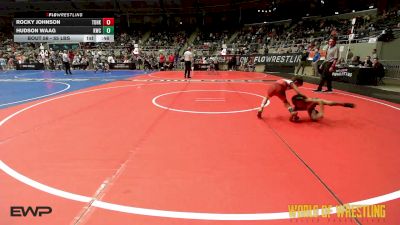 55 lbs Consi Of 16 #1 - Rocky Johnson, Team Of Hard Knox vs Hudson Waag, Keystone Wrestling Club