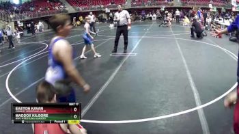 95 lbs Semifinal - Maddox Kilgore, MWC Wrestling Academy vs Easton Kavan, Cavalry Wrestling Club