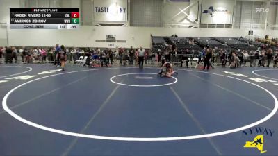 113 lbs Cons. Semi - Kaden Rivers 12-90, Club Not Listed vs Amirxon Zoirov, Willpower Wrestling Club