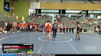 138 lbs Quarterfinals (8 Team) - Thomas Lydon, Yukon vs Severn Torres, Broken Arrow Hs