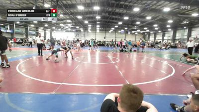 80 lbs Rr Rnd 3 - Finnegan Wheeler, Mat Warriors Gold MS - MS vs Noah Ferrer, IRONWHALE - MS