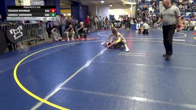 110 lbs Quarterfinal - Teagan Shuman, Berks Catholic vs Lennox Deringer, SHWA
