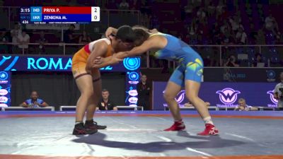 73 kg Final 1-2 - Priya Priya, India vs Mariia Zenkina, Ukraine