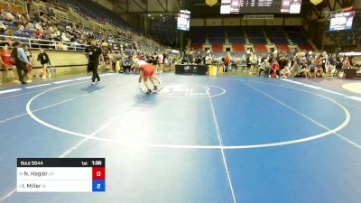 136 lbs Cons 4 - Nia Hagler, UT vs Isabella Miller, IA