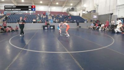 120 lbs Maddex Ewy, Oklahoma Blue vs Tucker McLennan, Minnesota Blue
