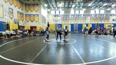 120 lbs Round 1 (8 Team) - Aden Sagasse, Team First Strike WC vs Brandon Canaval, Eagle Empire