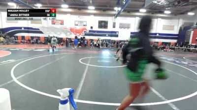 135 lbs Champ. Round 2 - Anika Bittner, Rio Mesa vs Maleah Holley, Chaparral