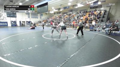 155 lbs Semifinal - Laiyah Aguilar, Fountain Valley vs Eva Garcia, Marina