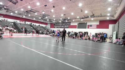 105 lbs Placement - Cassidy O`Connell, Victory School Of Wrestling vs Rylin Plant, 5280 ONE
