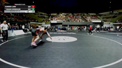 144 lbs Round Of 32 - Curren Lane, Santa Ynez vs Isaiah Gonzales, South