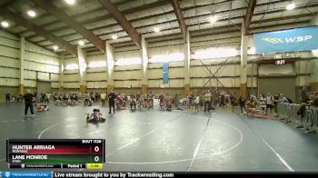 120 lbs Quarterfinal - Hunter Arriaga, Montana vs Lane Monroe, Utah