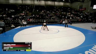 178 lbs Cons. Round 3 - Saione Toki, Westlake vs Helamen Weiss, Mountain View