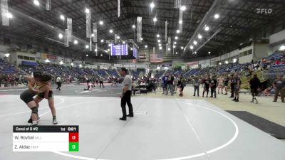 144 lbs Consi Of 8 #2 - William Roybal, Valley WC vs Zach Aldaz, East