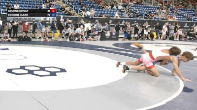 94 lbs Champ. Rd Of 64 - George Dipsey, New Jersey vs Connor Clark, Pennsylvania