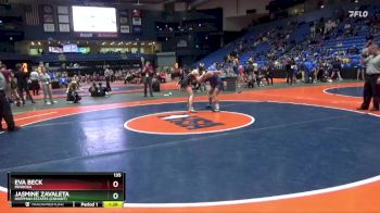 135 lbs Cons. Round 1 - Jasmine Zavaleta, Hoffman Estates (Conant) vs Eva Beck, Minooka