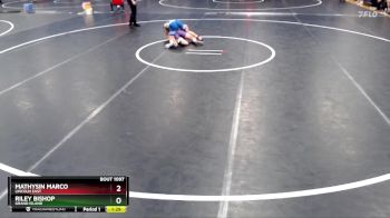 106 lbs Round 2 - Riley Bishop, Grand Island vs Mathysin Marco, Lincoln East