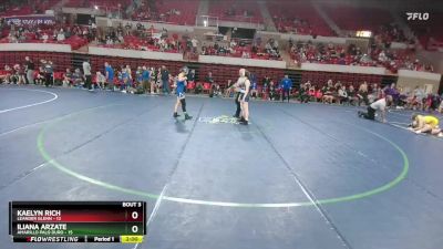 132 lbs Round 1 (16 Team) - Kaelyn Rich, Leander Glenn vs Iliana Arzate, Amarillo Palo Duro