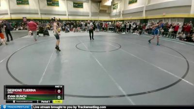 125 lbs Round 1 - Desmond Tijerina, AFMA vs Evan Bunch, Sturgis Scoopers