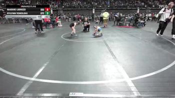 55 lbs Round Of 16 - Tynleigh DeStefano, Triumph Trained vs Rosalie Bethon, F.l.o.w.